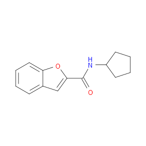N-Cyclopentyl-2-benzofurancarboxamide