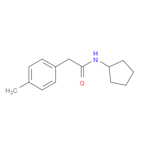 N-Cyclopentyl-4-methylbenzeneacetamide