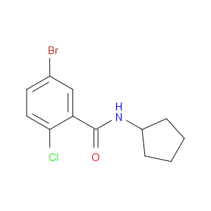 5-Bromo-2-chloro-N-cyclopentylbenzamide