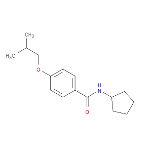 N-Cyclopentyl-4-(2-methylpropoxy)benzamide