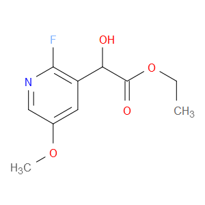 ethyl 2-(2-fluoro-5-methoxypyridin-3-yl)-2-hydroxyacetate