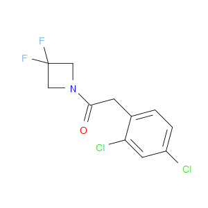 Ethanone, 2-(2,4-dichlorophenyl)-1-(3,3-difluoro-1-azetidinyl)-