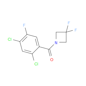 Methanone, (2,4-dichloro-5-fluorophenyl)(3,3-difluoro-1-azetidinyl)-