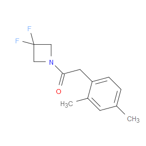 Ethanone, 1-(3,3-difluoro-1-azetidinyl)-2-(2,4-dimethylphenyl)-