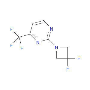 Pyrimidine, 2-(3,3-difluoro-1-azetidinyl)-4-(trifluoromethyl)-