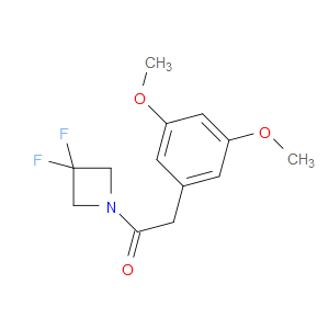 Ethanone, 1-(3,3-difluoro-1-azetidinyl)-2-(3,5-dimethoxyphenyl)-