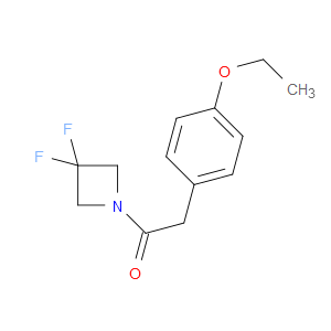 Ethanone, 1-(3,3-difluoro-1-azetidinyl)-2-(4-ethoxyphenyl)-