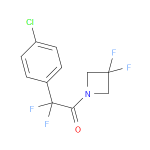 Ethanone, 2-(4-chlorophenyl)-1-(3,3-difluoro-1-azetidinyl)-2,2-difluoro-