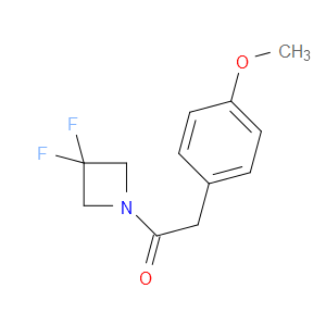 Ethanone, 1-(3,3-difluoro-1-azetidinyl)-2-(4-methoxyphenyl)-