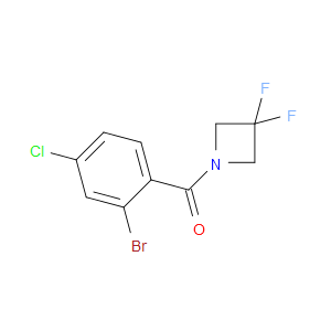 Methanone, (2-bromo-4-chlorophenyl)(3,3-difluoro-1-azetidinyl)-