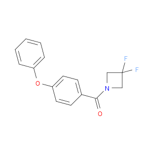 Methanone, (3,3-difluoro-1-azetidinyl)(4-phenoxyphenyl)-