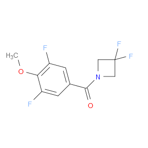 Methanone, (3,3-difluoro-1-azetidinyl)(3,5-difluoro-4-methoxyphenyl)-