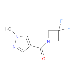 Methanone, (3,3-difluoro-1-azetidinyl)(1-methyl-1H-pyrazol-4-yl)-