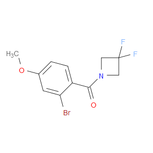 Methanone, (2-bromo-4-methoxyphenyl)(3,3-difluoro-1-azetidinyl)-