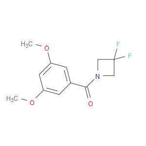Methanone, (3,3-difluoro-1-azetidinyl)(3,5-dimethoxyphenyl)-