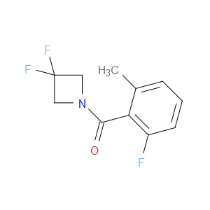 Methanone, (3,3-difluoro-1-azetidinyl)(2-fluoro-6-methylphenyl)-
