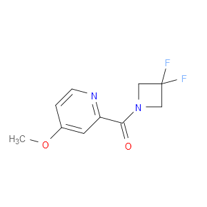 Methanone, (3,3-difluoro-1-azetidinyl)(4-methoxy-2-pyridinyl)-