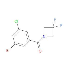 Methanone, (3-bromo-5-chlorophenyl)(3,3-difluoro-1-azetidinyl)-