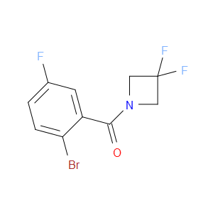 Methanone, (2-bromo-5-fluorophenyl)(3,3-difluoro-1-azetidinyl)-