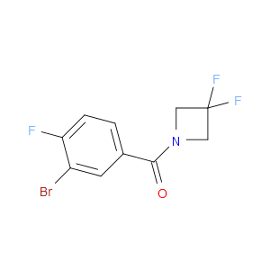 Methanone, (3-bromo-4-fluorophenyl)(3,3-difluoro-1-azetidinyl)-
