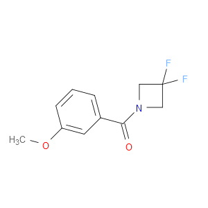 Methanone, (3,3-difluoro-1-azetidinyl)(3-methoxyphenyl)-