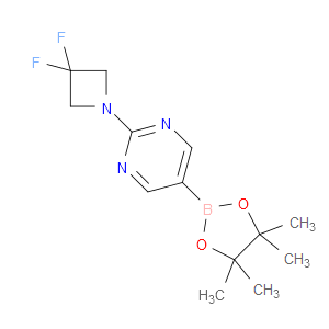 Pyrimidine, 2-(3,3-difluoro-1-azetidinyl)-5-(4,4,5,5-tetramethyl-1,3,2-dioxab...