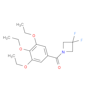 Methanone, (3,3-difluoro-1-azetidinyl)(3,4,5-triethoxyphenyl)-