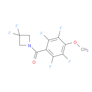 Methanone, (3,3-difluoro-1-azetidinyl)(2,3,5,6-tetrafluoro-4-methoxyphenyl)-