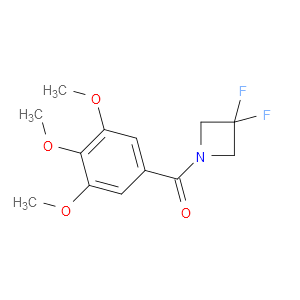 Methanone, (3,3-difluoro-1-azetidinyl)(3,4,5-trimethoxyphenyl)-