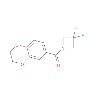 Methanone, (3,3-difluoro-1-azetidinyl)(2,3-dihydro-1,4-benzodioxin-6-yl)-