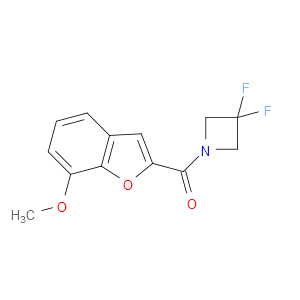 Methanone, (3,3-difluoro-1-azetidinyl)(7-methoxy-2-benzofuranyl)-