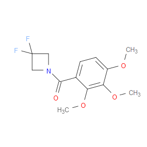 Methanone, (3,3-difluoro-1-azetidinyl)(2,3,4-trimethoxyphenyl)-