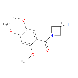 Methanone, (3,3-difluoro-1-azetidinyl)(2,4,5-trimethoxyphenyl)-