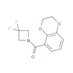 Methanone, (3,3-difluoro-1-azetidinyl)(2,3-dihydro-1,4-benzodioxin-5-yl)-