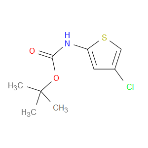 tert-butyl (4-chlorothiophen-2-yl)carbamate