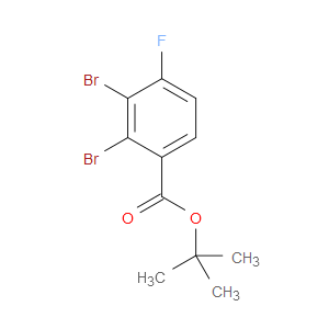 tert-butyl 2,3-dibromo-4-fluorobenzoate
