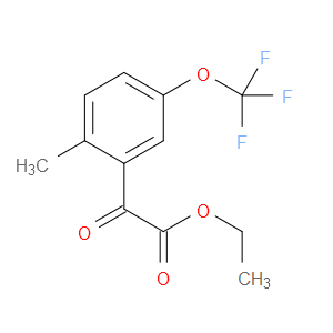 ethyl 2-(2-methyl-5-(trifluoromethoxy)phenyl)-2-oxoacetate