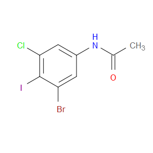 Acetamide, N-(3-bromo-5-chloro-4-iodophenyl)-