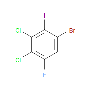 1-bromo-3,4-dichloro-5-fluoro-2-iodobenzene