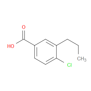 4-chloro-3-propylbenzoic acid