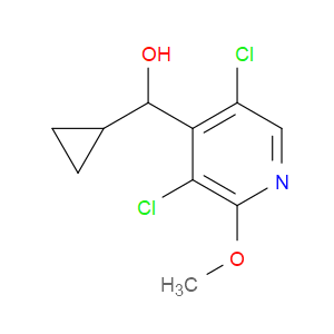 cyclopropyl(3,5-dichloro-2-methoxypyridin-4-yl)methanol