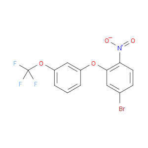 4-bromo-1-nitro-2-(3-(trifluoromethoxy)phenoxy)benzene