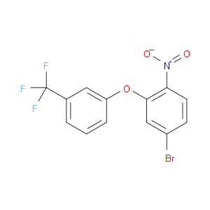4-bromo-1-nitro-2-(3-(trifluoromethyl)phenoxy)benzene