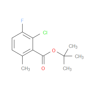 tert-butyl 2-chloro-3-fluoro-6-methylbenzoate