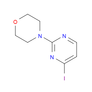 4-(4-Iodo-2-pyrimidinyl)morpholine