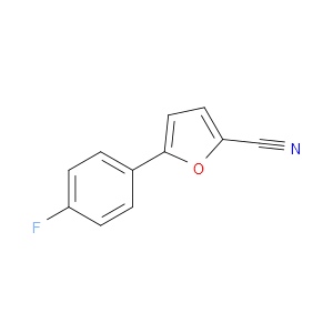 5-(4-Fluorophenyl)-2-furancarbonitrile
