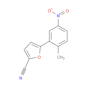 5-(2-methyl-5-nitrophenyl)furan-2-carbonitrile