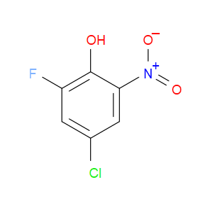4-chloro-2-fluoro-6-nitrophenol