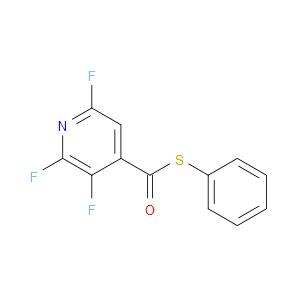 S-Phenyl 2,3,6-trifluoro-4-pyridinecarbothioate