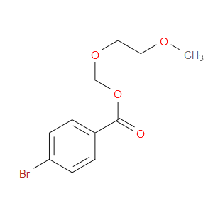Benzoic acid, 4-bromo-, (2-methoxyethoxy)methyl ester